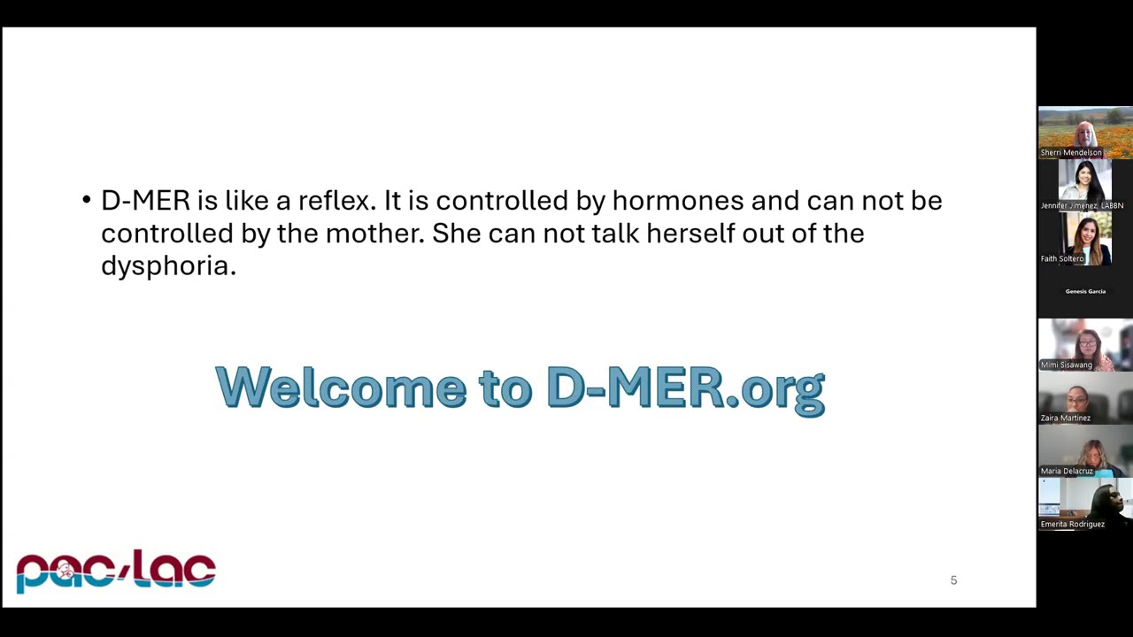 Webinar: Dysphoric Milk Ejection Reflex (D-MER)