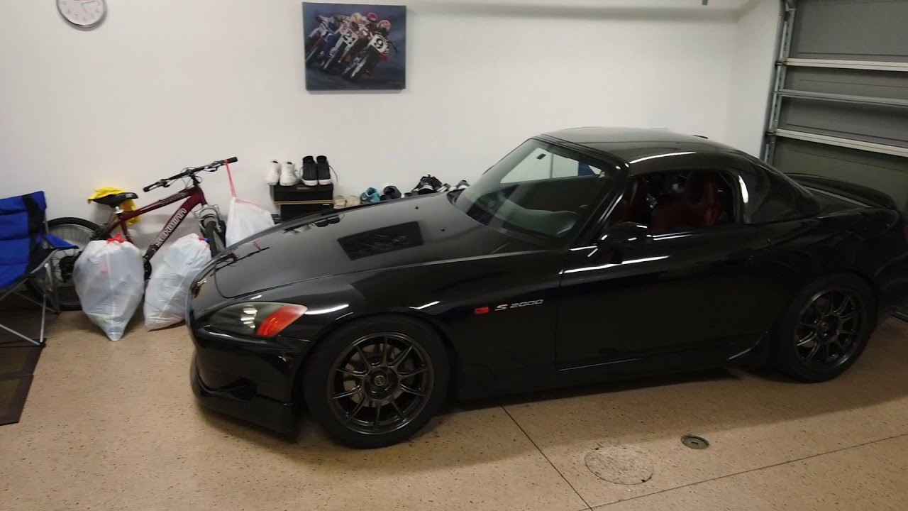How The Wedsport TC105x looks on the Honda S2000
