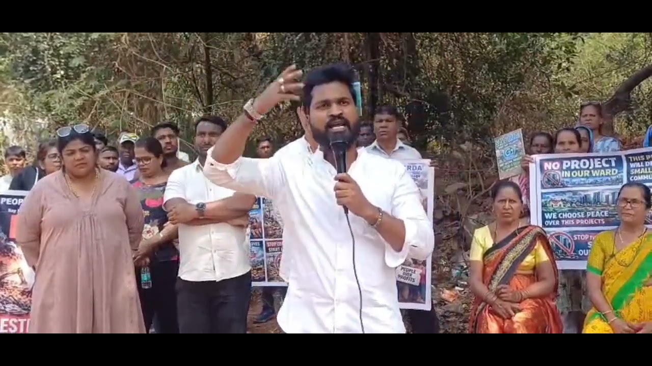 Goan Reporter:: BIg No to Mega projects in Nuvem says locals