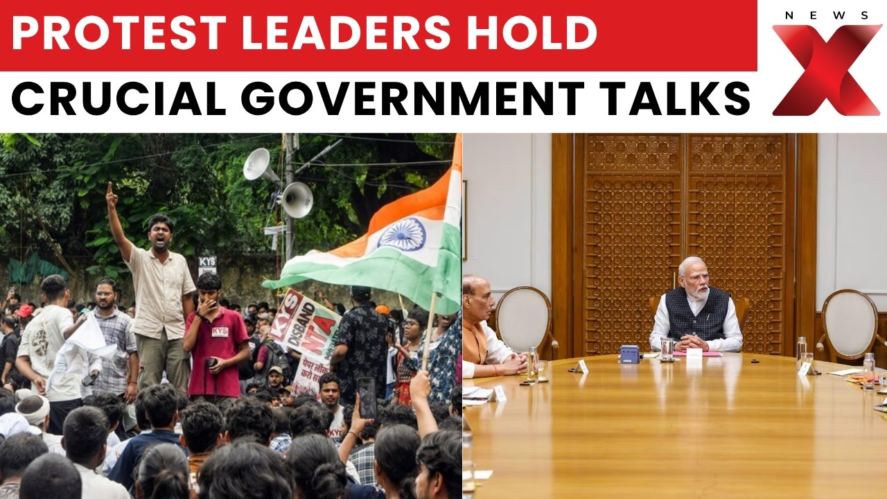 NEET Paper Leak Protest: Cabinet Clears Fast-Track Bill as Protest Leaders Meet Government| NewsX