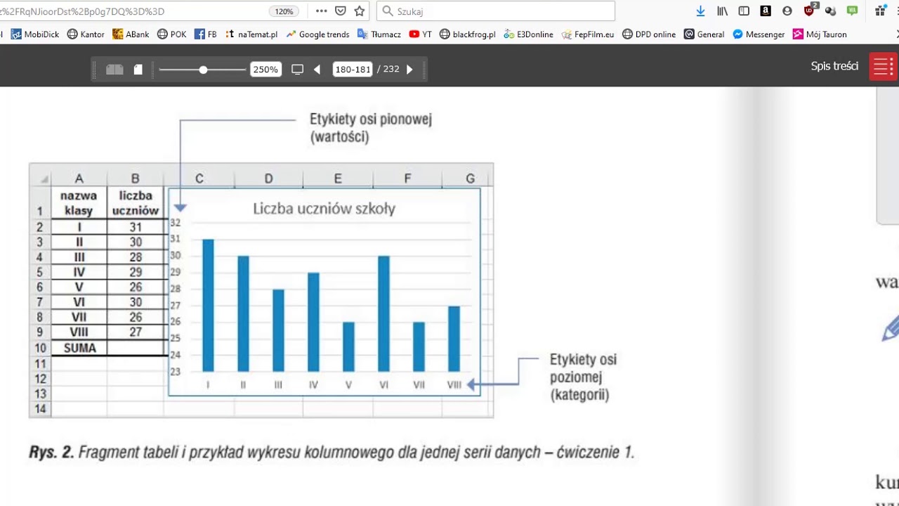Przedstawianie danych w postaci wykresu #1