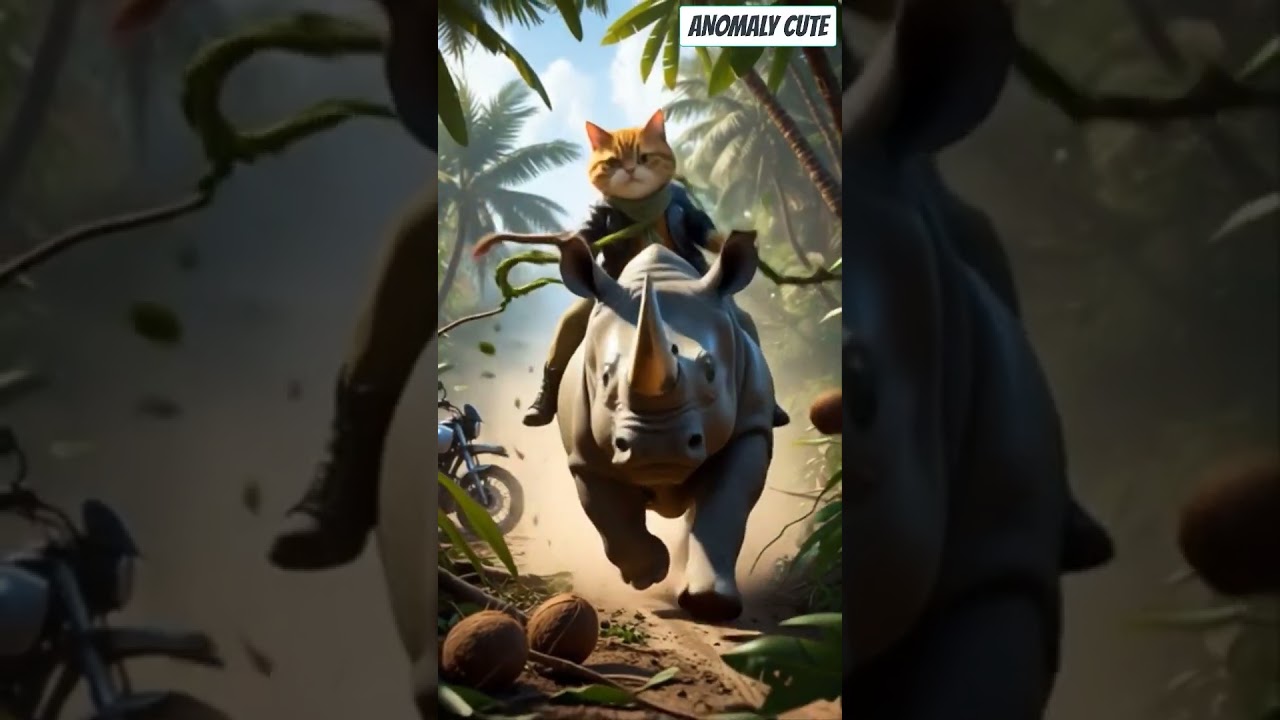 Mission: ImPAWssible – Jungle Escape Begins! 🐾🦏