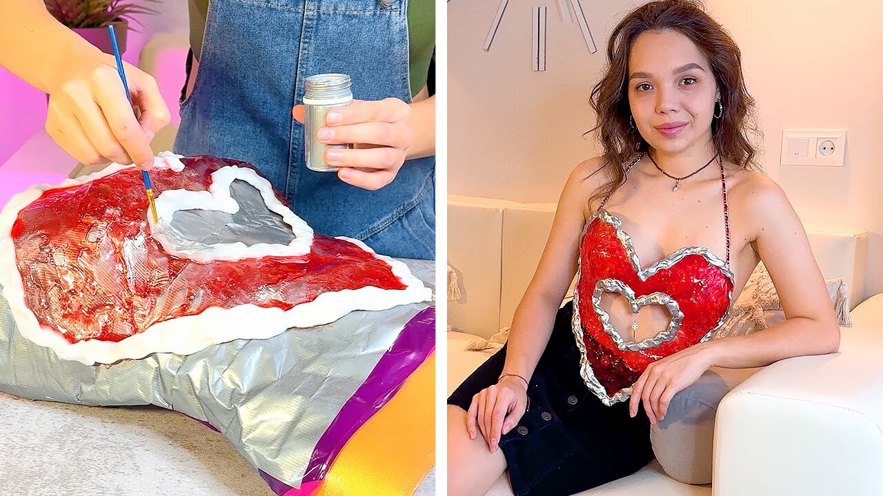 Roupas Faça Você Mesmo Feitas de Materiais Reciclados Que Parecem Incríveis 🤯
