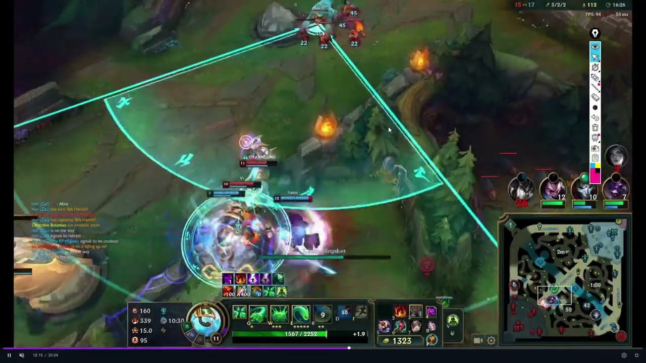 Gold Zac vs Vi