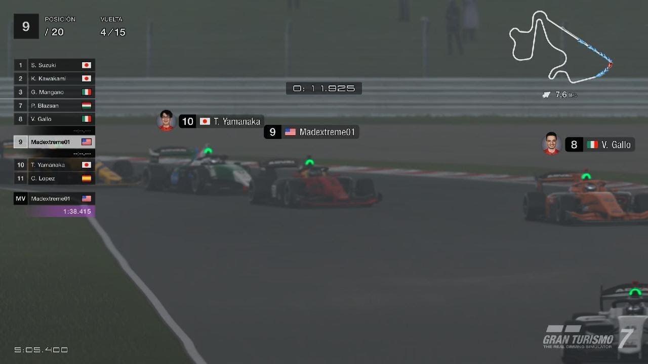Gran Turismo 7 carrera diaria offline 7/ene/2026 Autopolis International Racing Course