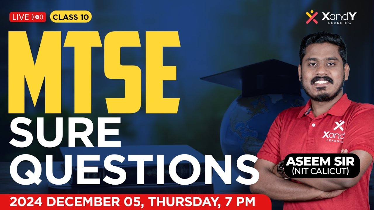MTSE Sure Questions | Maths Talent Search Examination | Class 10 #mtse #maths