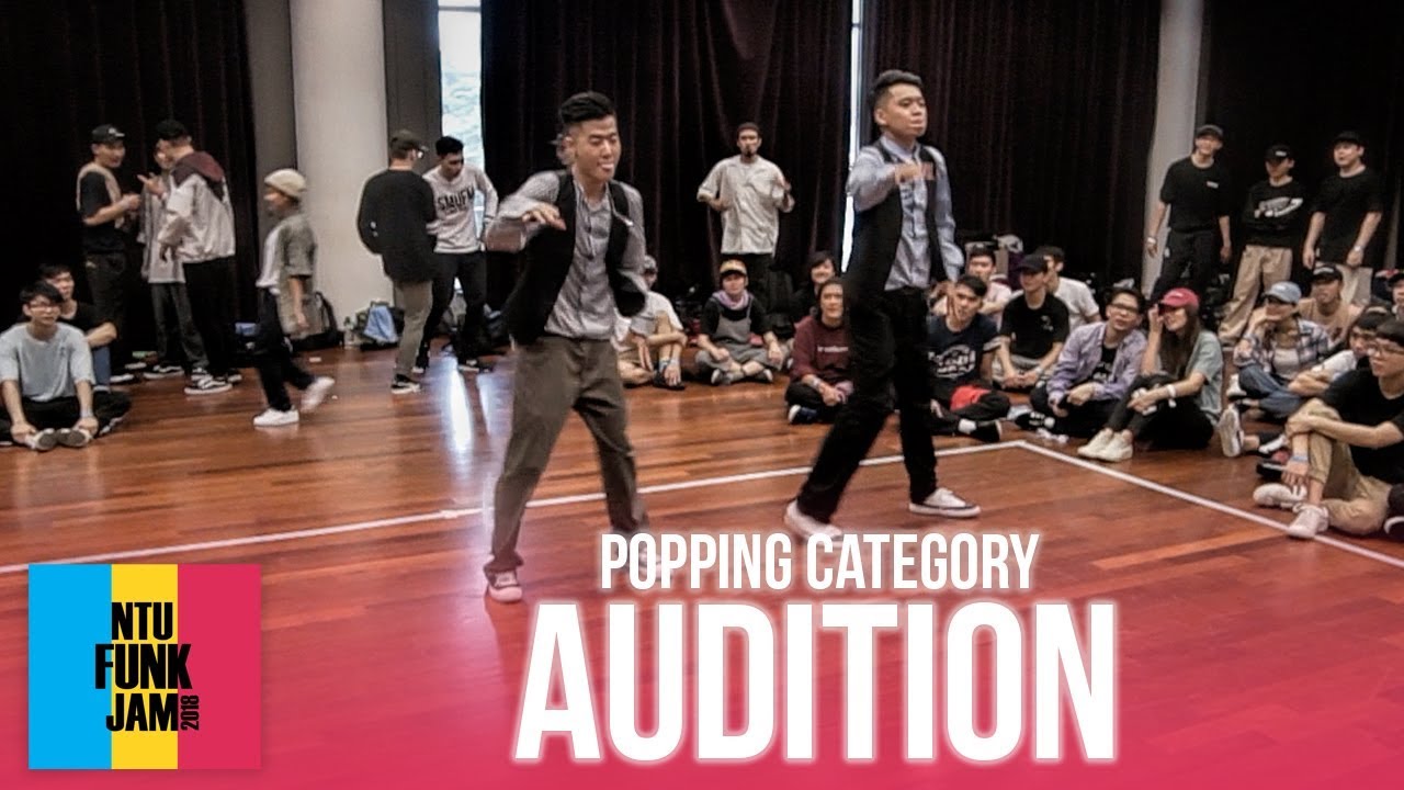 Popping Audition | NTU Funk Jam 2018 | RPProds