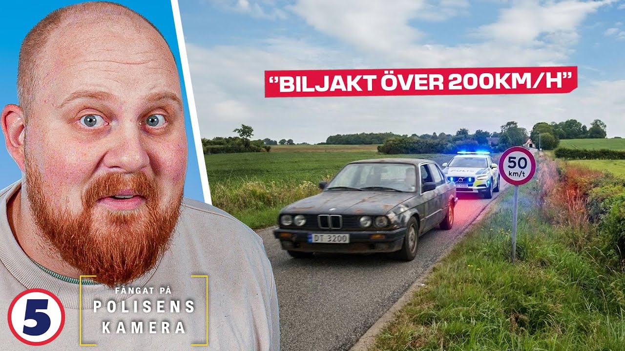 Han åker 150 km/h på 50 väg!! | Fångat på polisens kamera #23