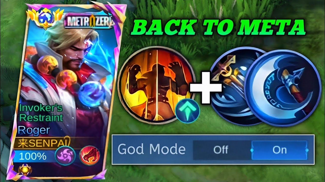 99.9% OF TOP GLOBAL ROGER USER'S DON'T KWOW THIS ONE SHOT BUILD💀 (MUST TRY)