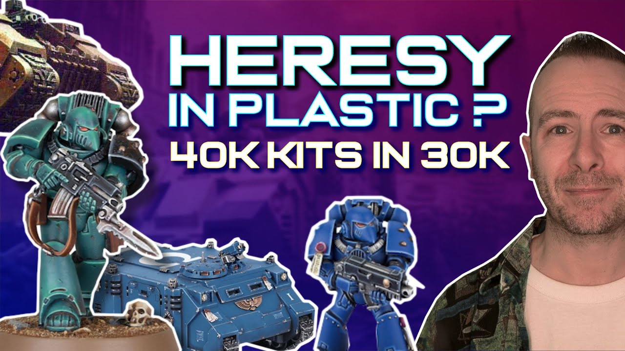 Каждый 40к ПЛАСТИКОВЫЙ НАБОР вы можете использовать в HORUS HERESY!