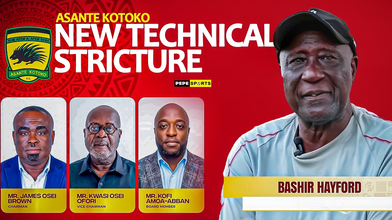 ASANTE KOTOKO 🇦🇹 NEW TECHNICAL STRICTURE REVEALED BY PEPE SUAREZ 🔥 BASHIRU HAYFORD PLUS 4 OTHERS 
