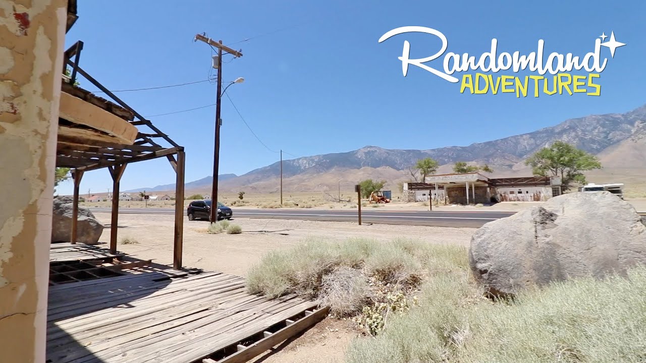 The Back side of California - Abandoned Buildings, Roadside Oddities, And Geological wonders on 395!