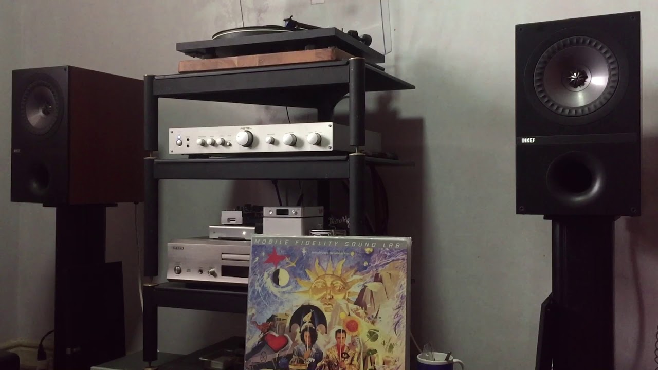 Kef Q300 test in Rotel ra10