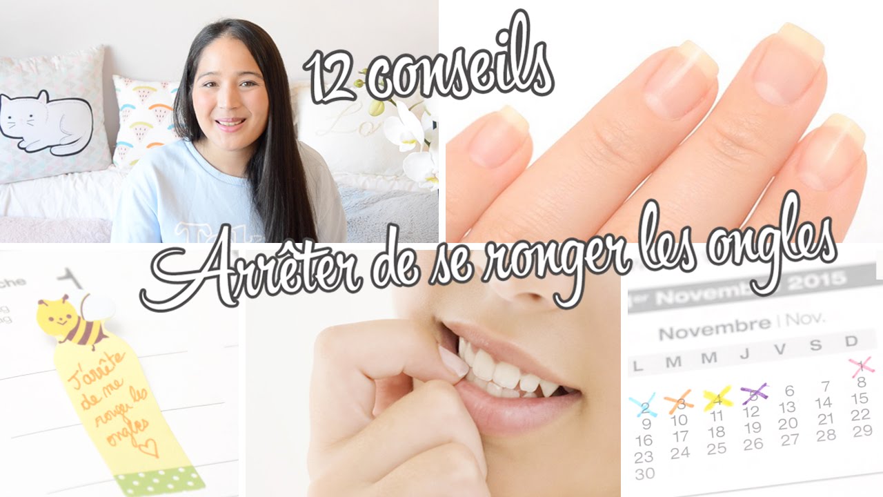 12 conseils pour arrêter de se ronger les ongles ♡