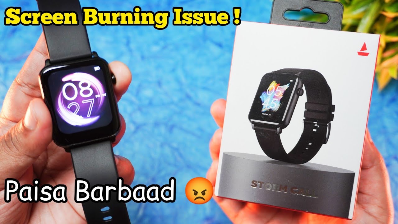 Boat Storm Call Smartwatch Unboxing & Review - Don't Buy before watching This !!!
