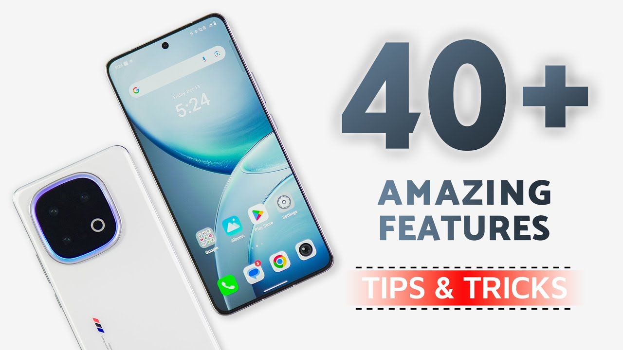 IQOO 13 Tips & Tricks | 40+ Special Features - TechRJ