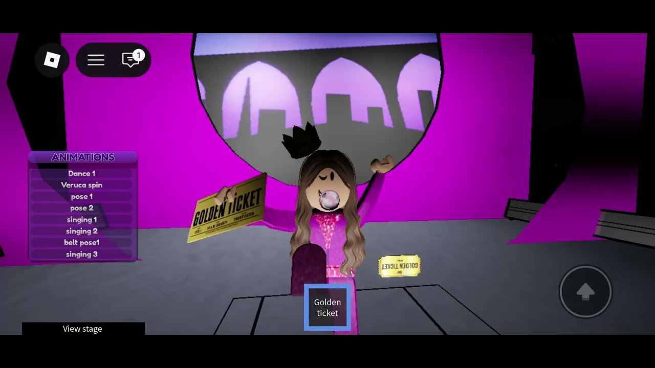 Queen of pop Charlie and the Chocolate Factory Musical (I play violet) 