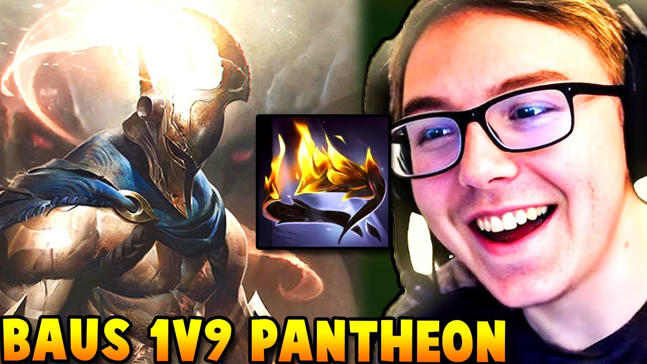 TheBausffs NEW Bausen Pantheon Actual 1v9 Carry