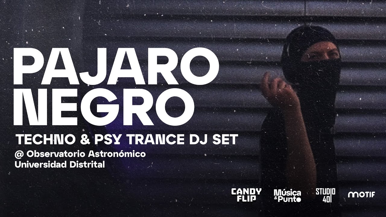 Pajaro Negro DJ Set @ Observatorio UD, Bogotá, Colombia