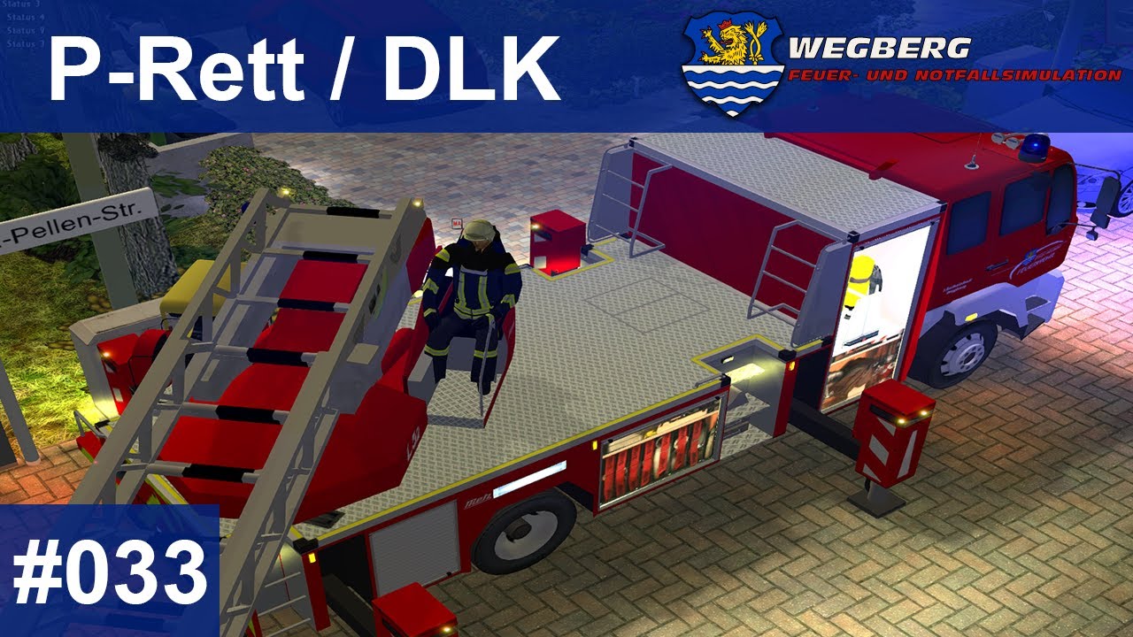 EM4 WEGBERG V8 BETA 🚒 [#033] 📟 [P-RETT] DLK Rettung in Rath-Anhoven [LET'S PLAY]