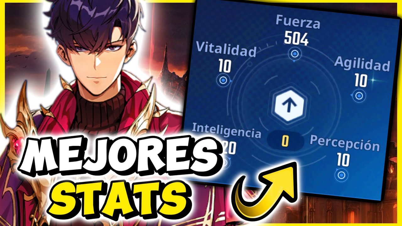 ¡EL MEJOR META de ATRIBUTOS SUNG JIN WOO! VUÉLVETE el MAS FUERTE 🔥 Solo Leveling: ARISE