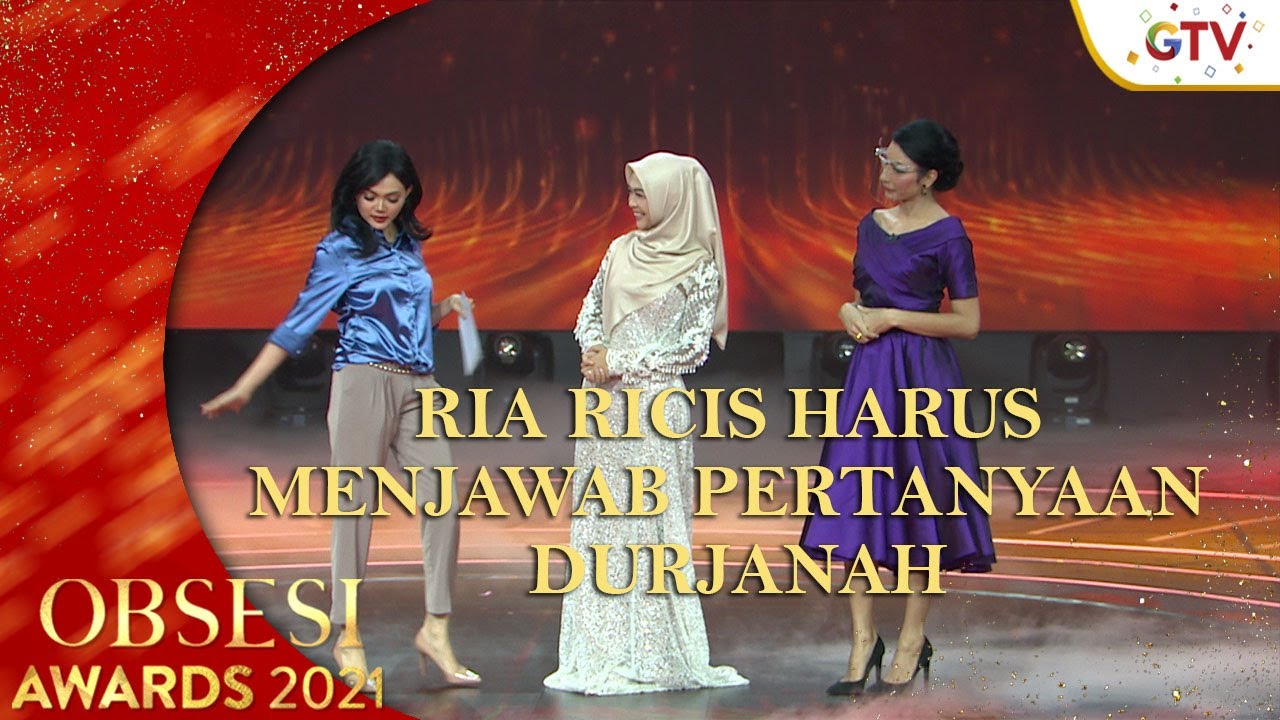 RIA RICIS HARUS MENJAWAB PERTANYAAN DURJANAH | OBSESI AWARDS 2021