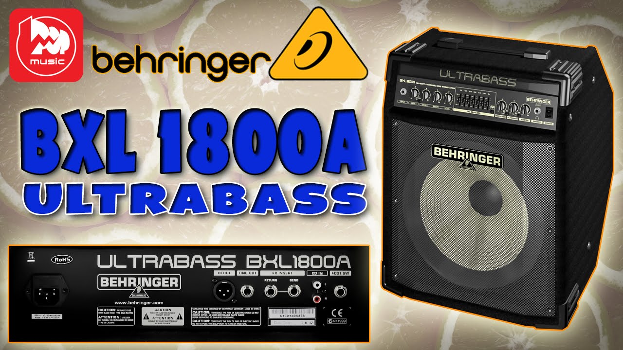 Басовый комбо BEHRINGER BXL 1800A ULTRABASS