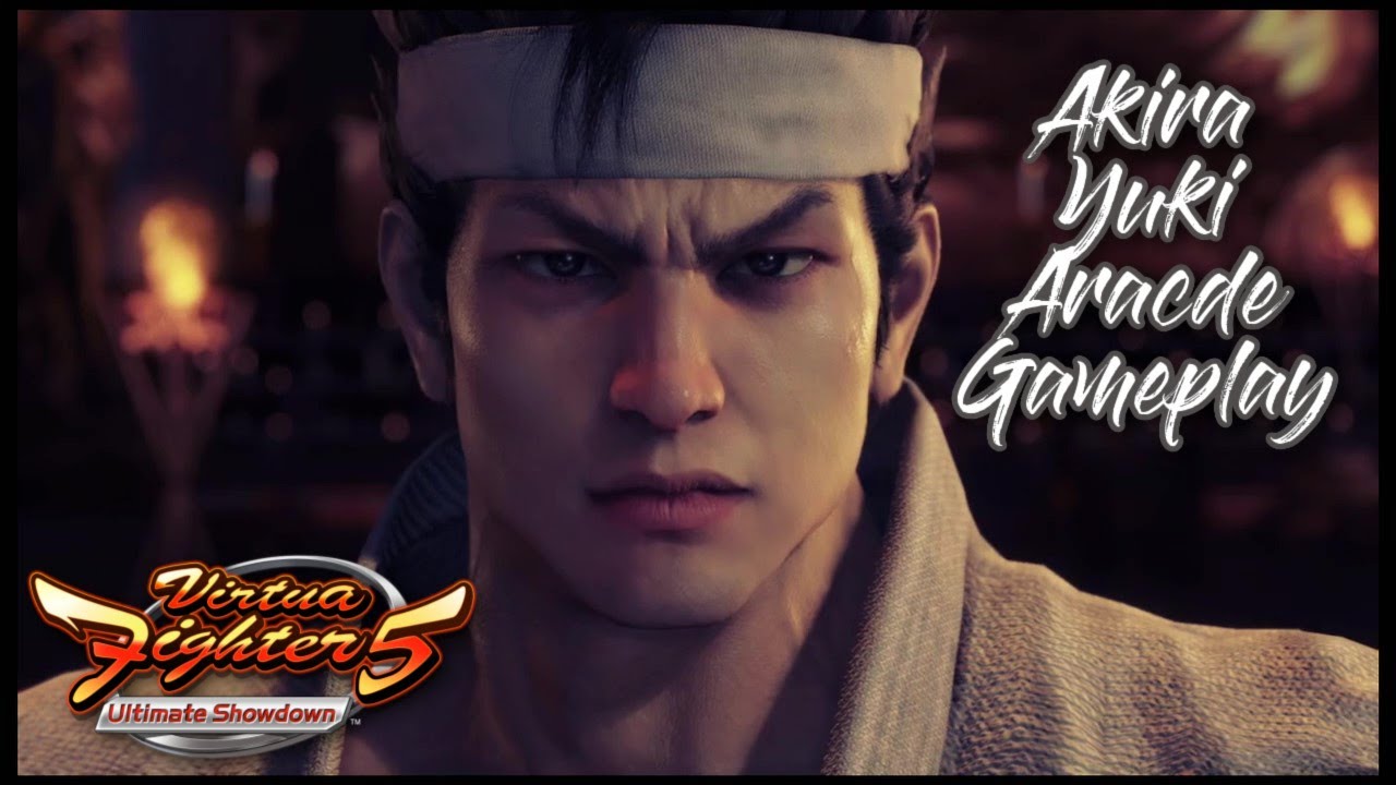 Virtua Fighter 5 Ultimate Showdown: Akira Yuki Arcade Gameplay