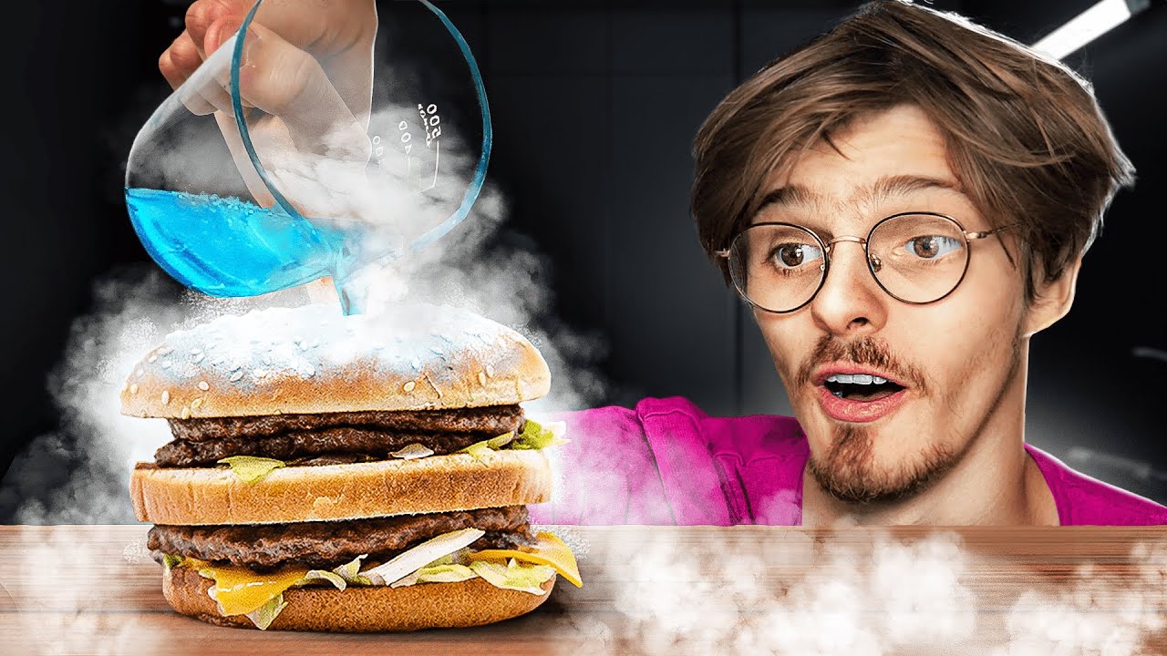 On teste des exp&eacute;riences avec le liquide le plus froid du monde... (-196&deg;C)