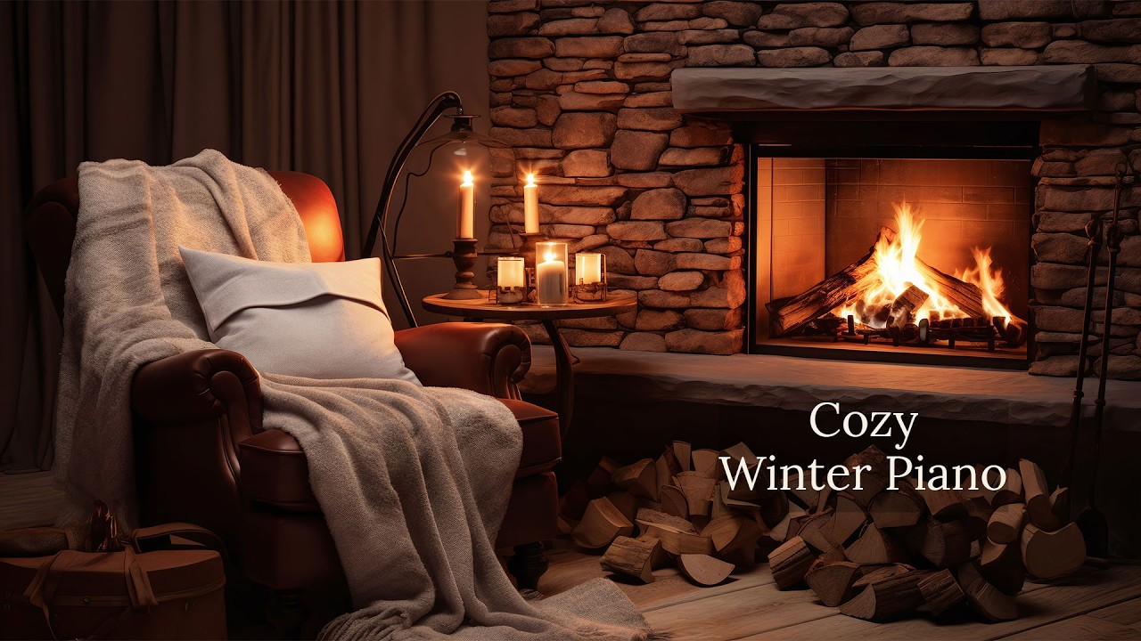 Winter Fairy Tale Piano ❄️ Cozy Winter Ambience Music for Sleep, Study & Relax