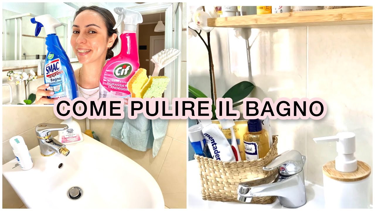 PULIZIA DEL BAGNO ✨ nelmondodiale