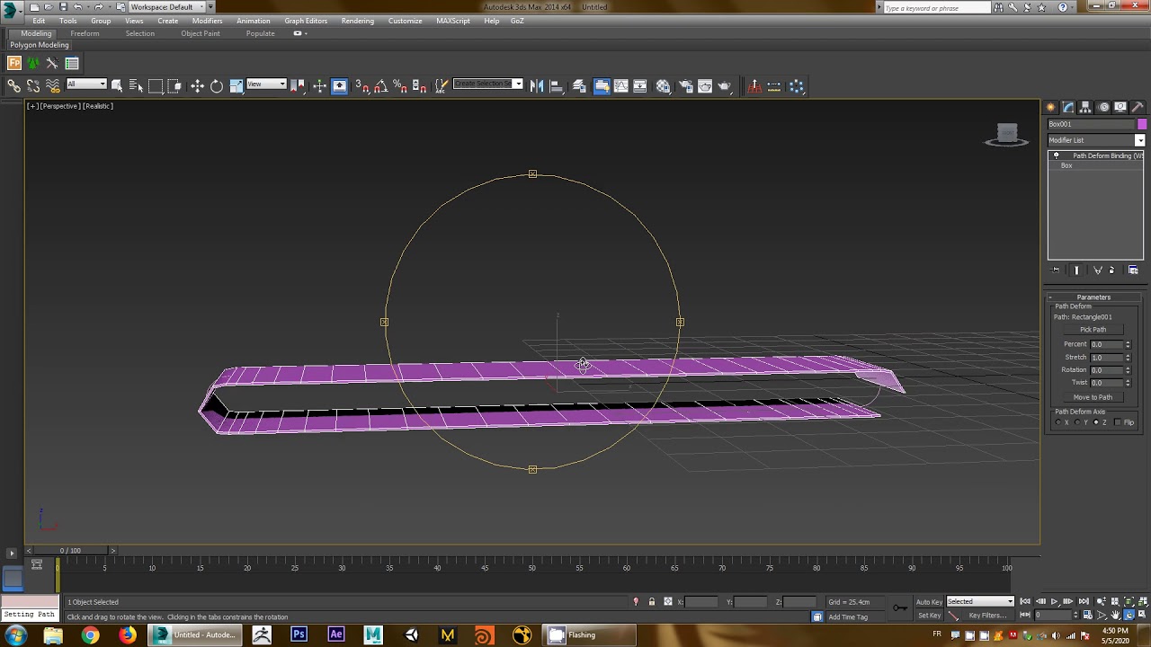 pathdeform 3ds max