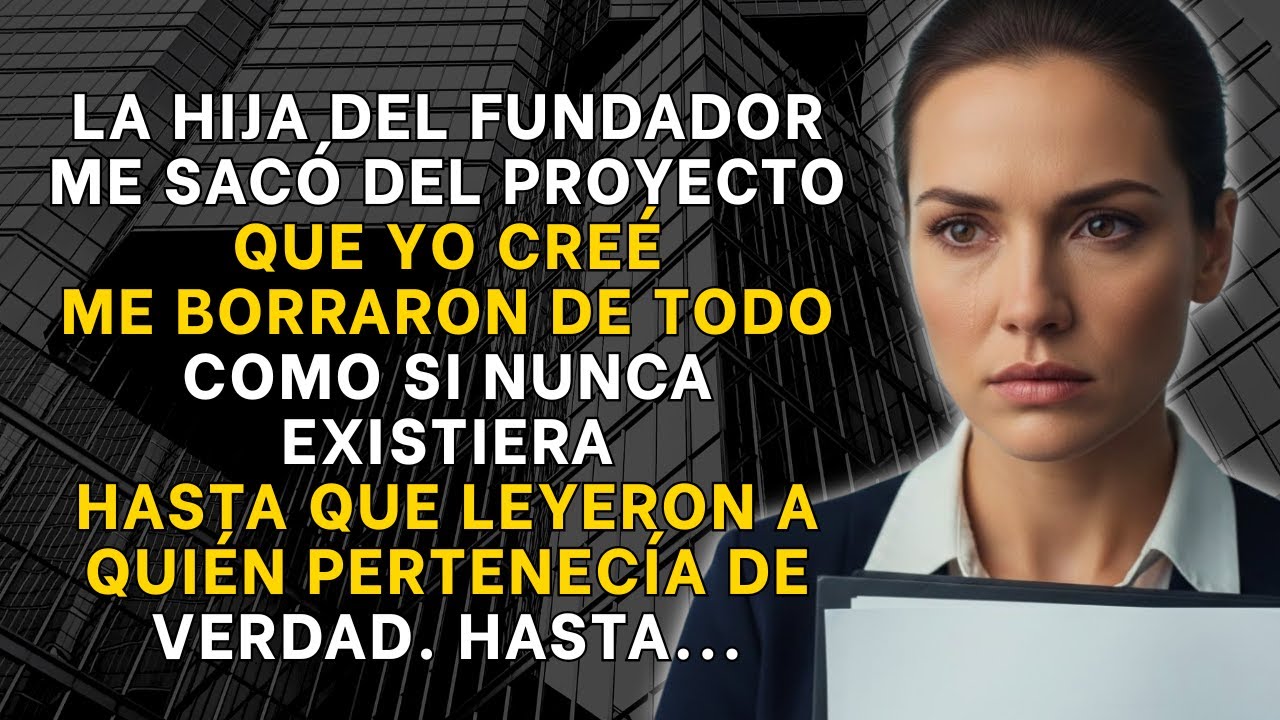 La Hija del Fundador Me Apartó Del Proyecto… Hasta Que Vio Que Los Derechos De Propiedad Llevaba...