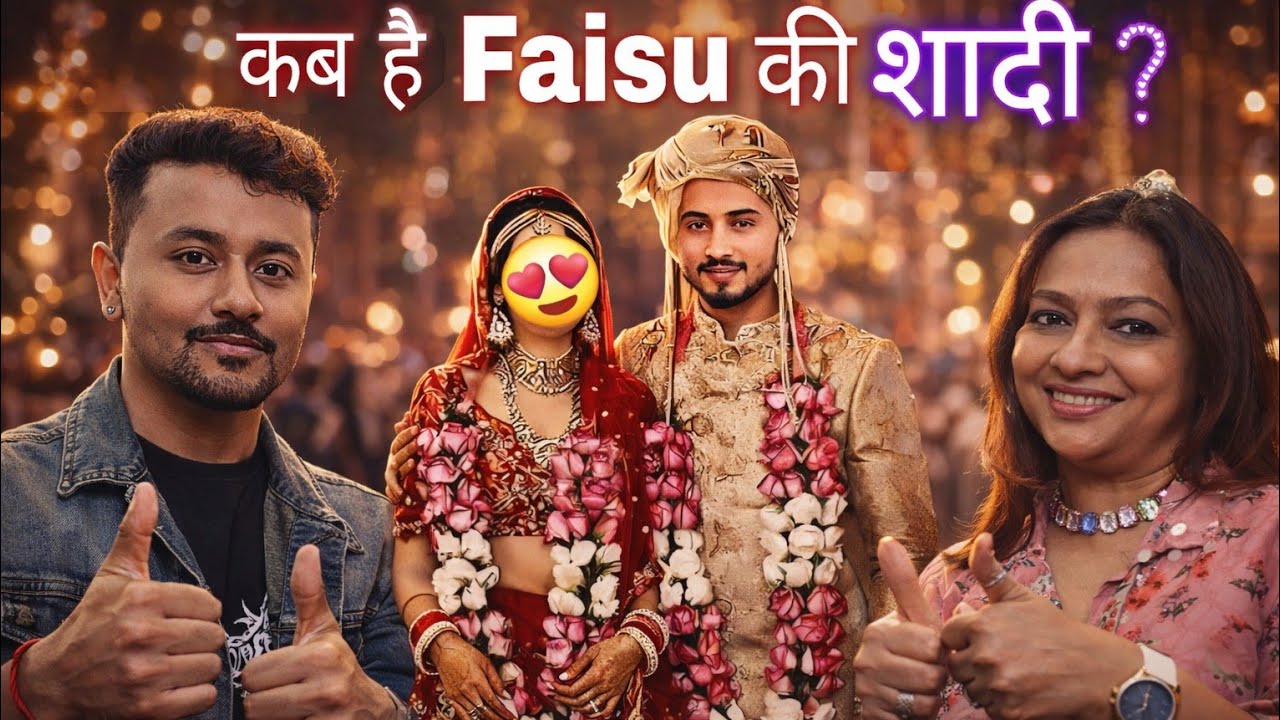 Mr faisu AKA Faisal Shaikh marriage, Professional life,कौन है वो लड़की? The 50 tarot by Geetanjali S