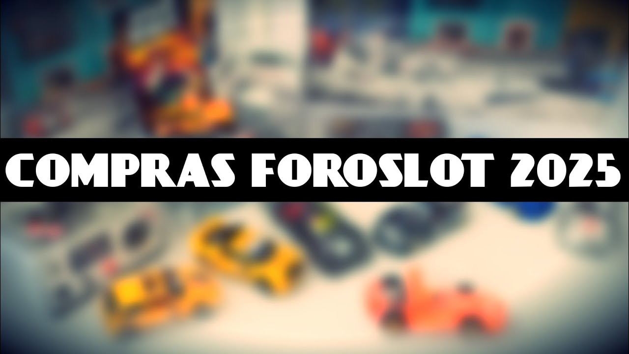 COMPRAS FOROSLOT 2025 🛒 10+1 COCHES Scalextric EXIN, Tecnitoys, Tyco, Compact, STS, Superslot, FLY🌟