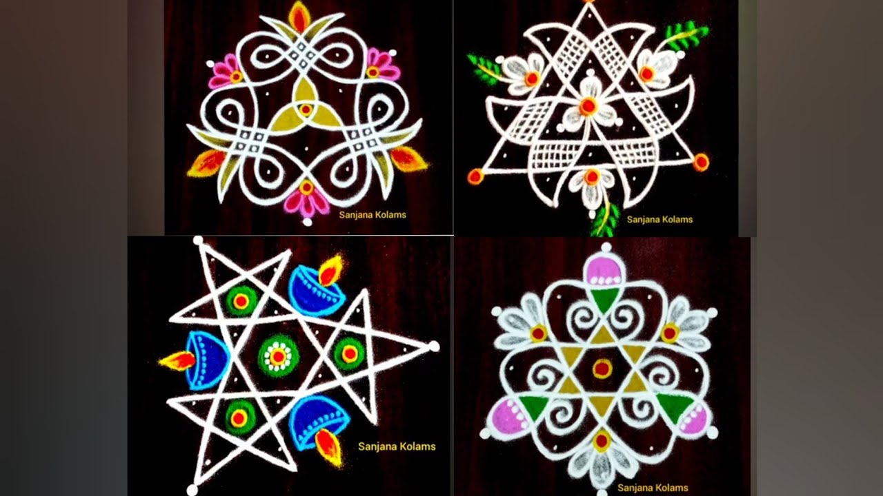 🌺Thai Madha🌺Thai velli🌺Thai ammavasai🌺Thai Kritthigai Special🌺Easy🌺Simple🌺Traditional Dot Rangoli