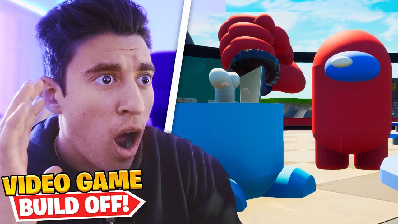 I gave 5 *FORTNITE BUILDERS* 1 Hour to Build me a VIDEO GAME...