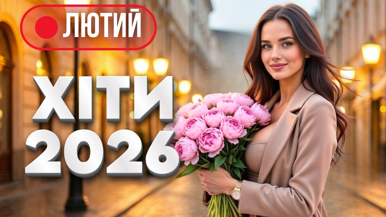 Хіти 2026 ❄️ ЛЮТИЙ - Нові українські танцювальні пісні | Музика для гарного настрою