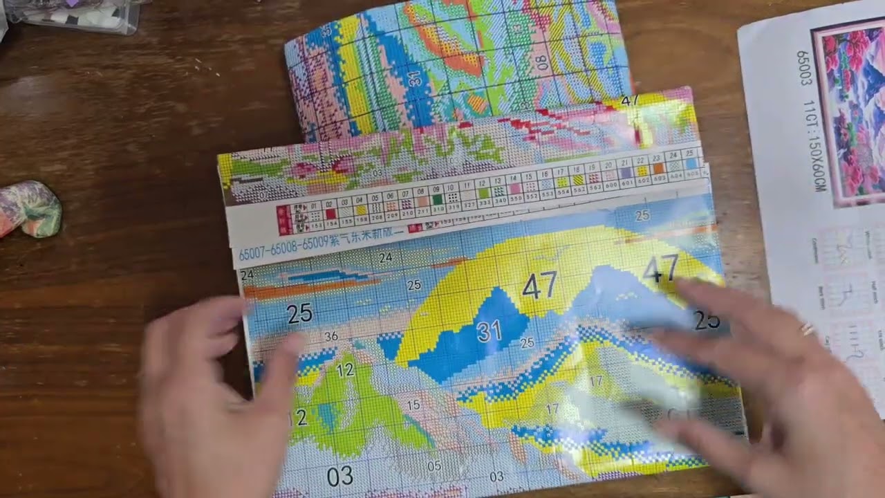 Cross Stitch Unboxing - Temu 7/23/25