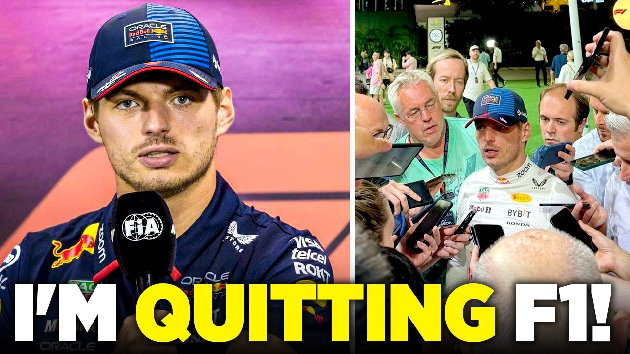 Is He DONE? - Verstappen Just Made a CONFESSION That Changes EVERYTHING About His F1 Future!