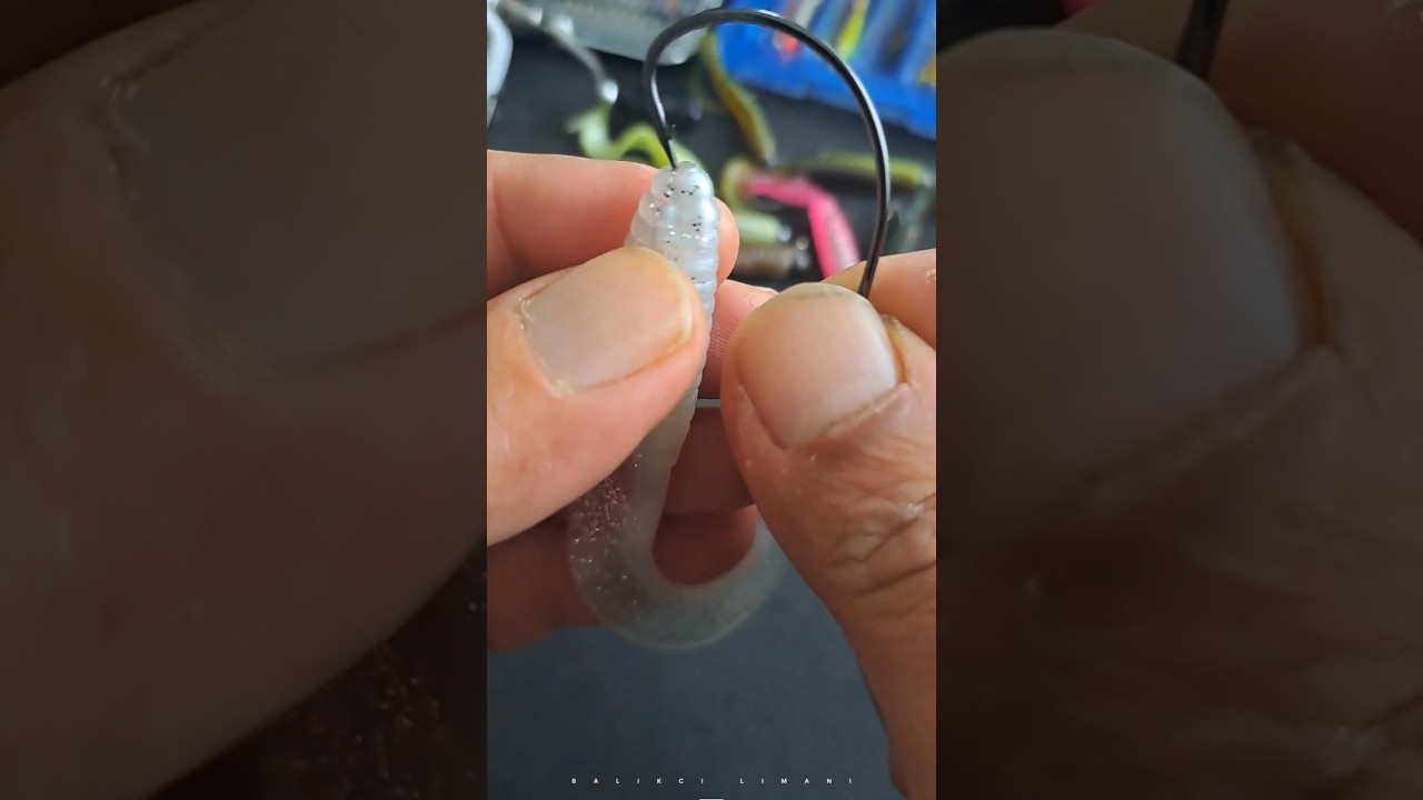 Silikona Jighead Nasıl Takılır #fish #fishing #fishingvideo #balikavi #lrf #spin