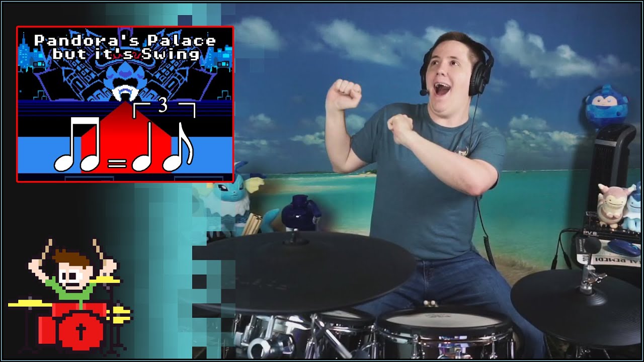 Pandora Palace But It's In Swing Rhythm On Drums!