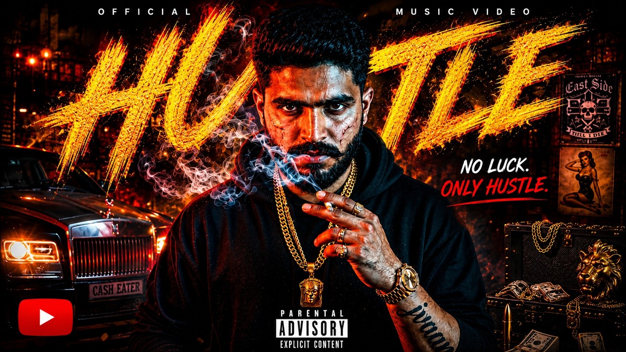 HUSTLE - Official Music Audio | JVAAN | New Song 2026 [Visualizer]