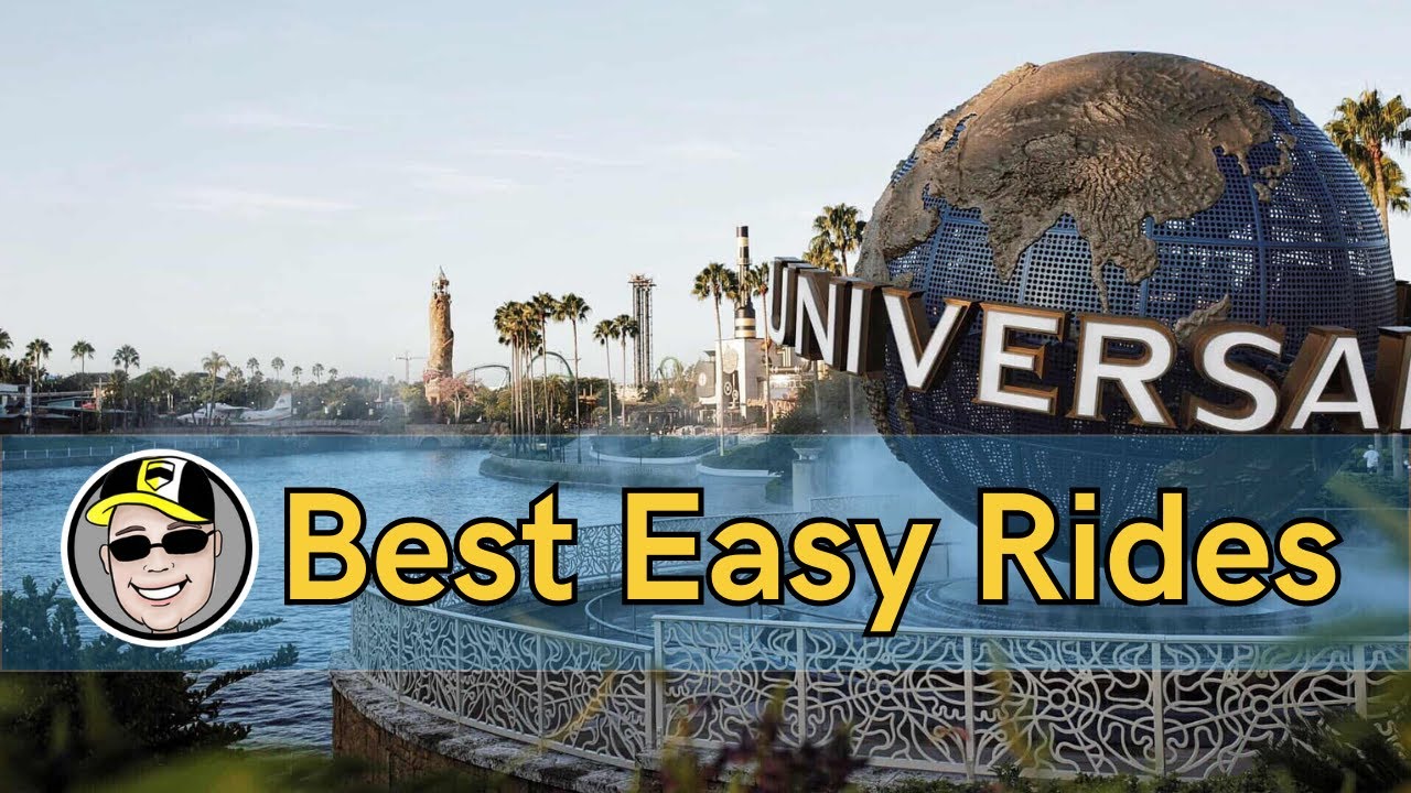 Universal's Best Non-Thrill Rides Also Called The Top Six Rides For Scaredy-Cats!!!