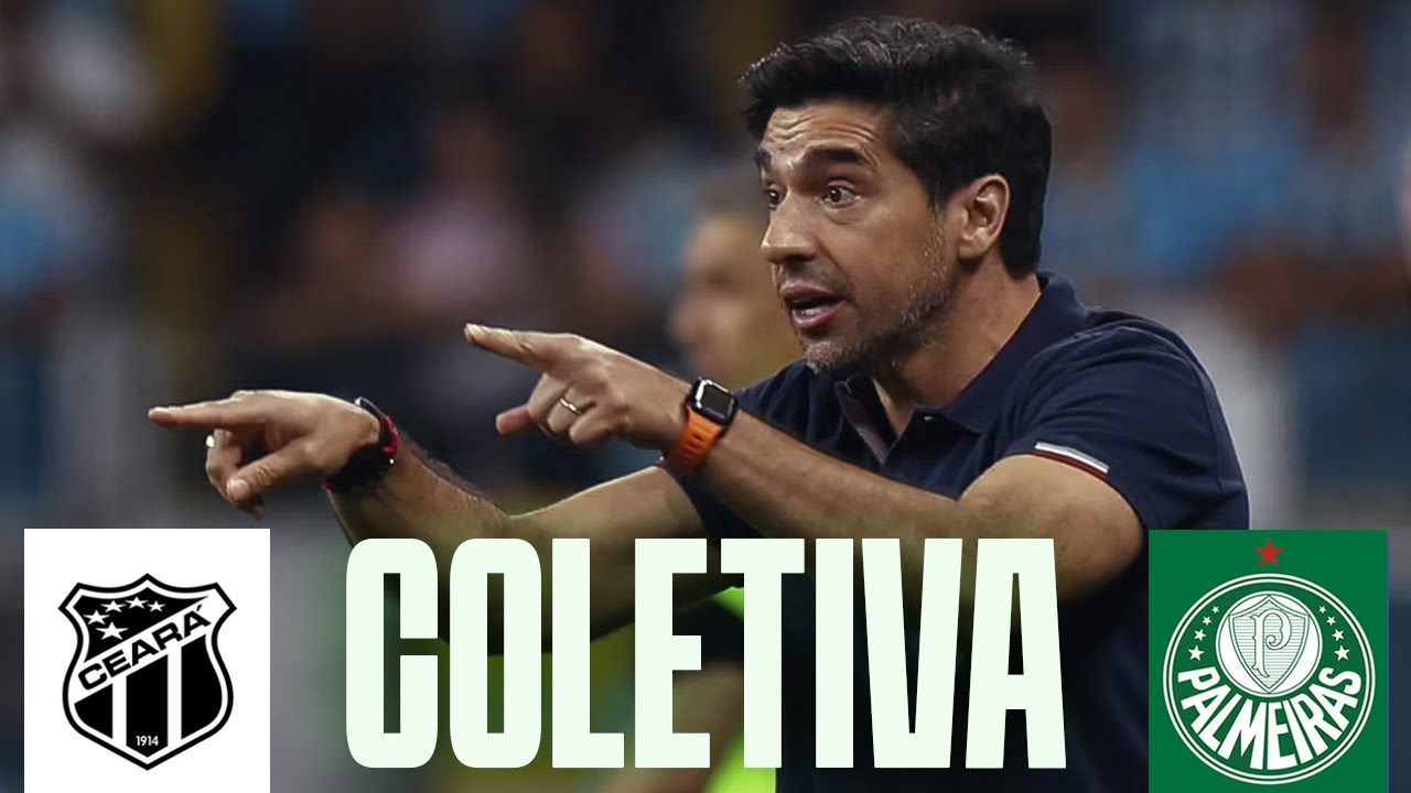COLETIVA ABEL FERREIRA | CEAR&Aacute; X PALMEIRAS | BRASILEIRO 2025