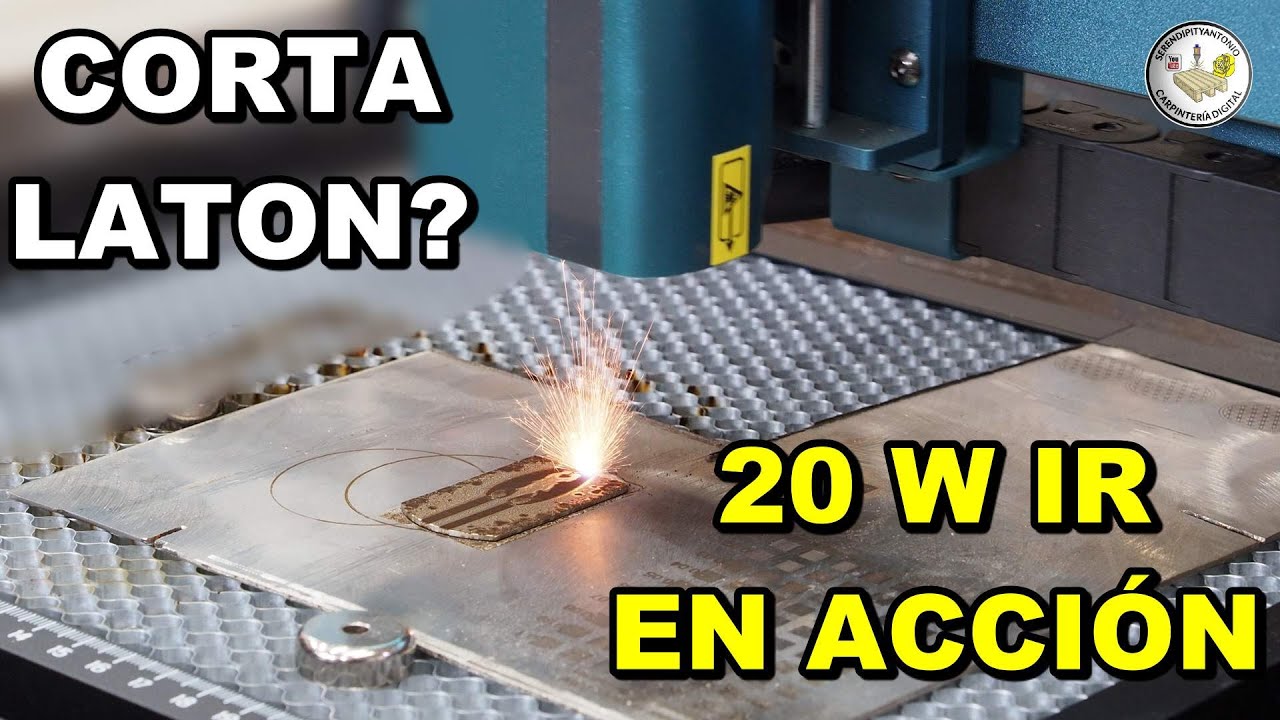 🔧 Puede un láser de IR cortar METAL? ¡Probamos el Sculpfun de 20W!