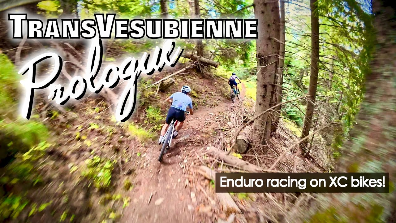 Enduro racing on XC bikes! Mass start downhill for the Trans Vesubienne Prologue