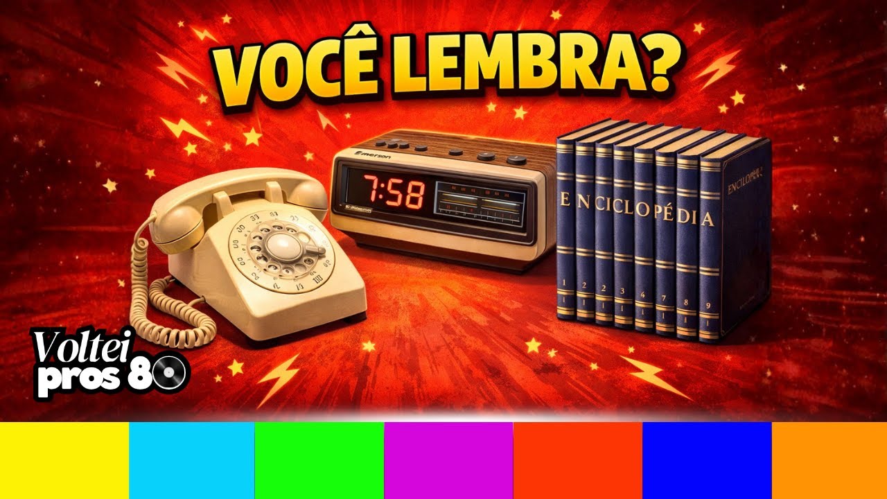 Consegue acertar 3 coisas da casa dos anos 80 ?I QUIZ NOSTALGICO