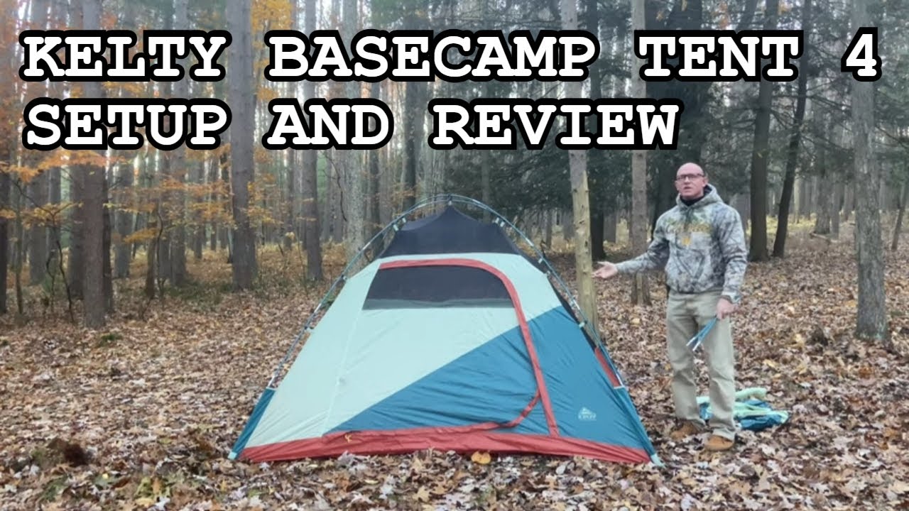 Kelty Discovery Basecamp 4 Tent Setup Review