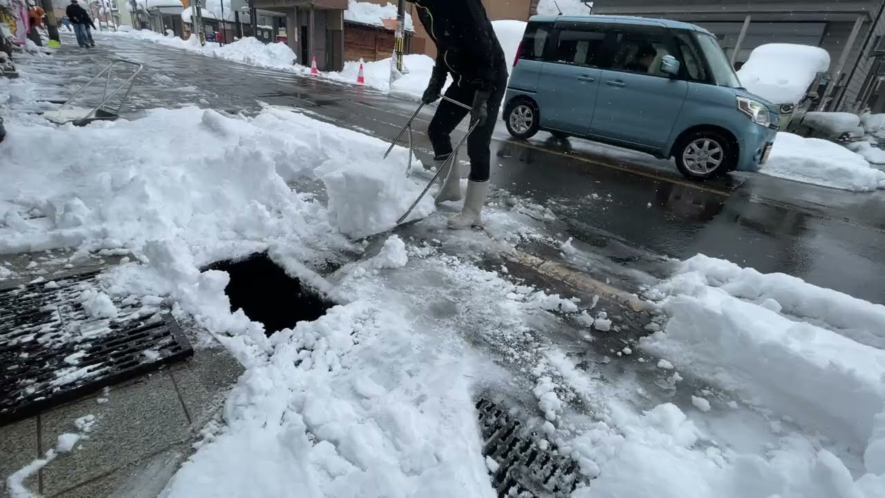 令和8年2月1日　この日は割と少なめ Life with Snow